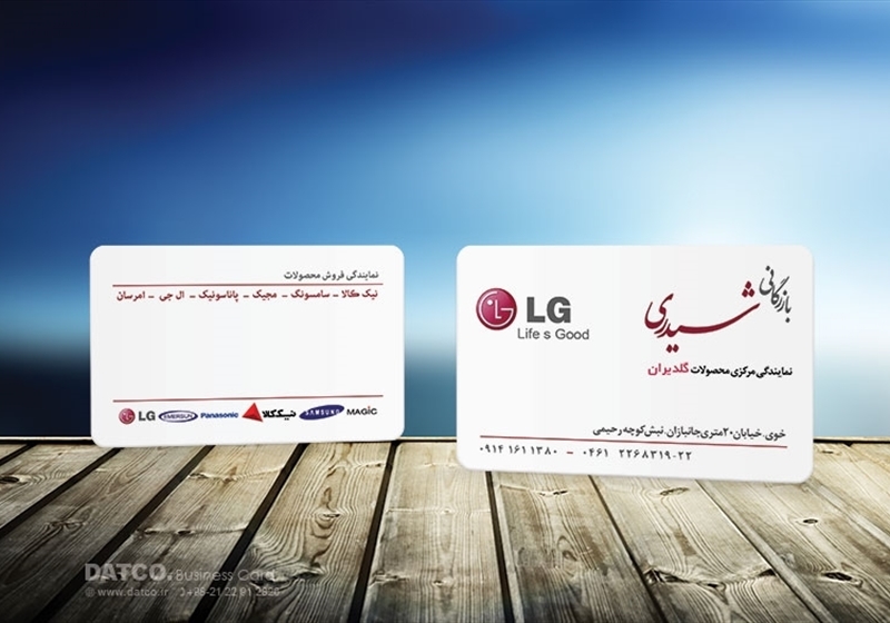 کارت ویزیت pvc - داتکو - 5659