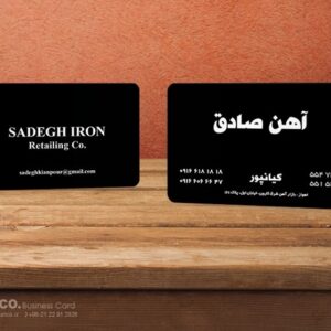 کارت ویزیت pvc - داتکو - 5661