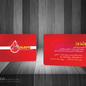 کارت ویزیت pvc - داتکو - 5693