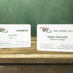 کارت ویزیت pvc - داتکو - 5697