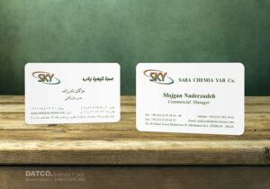 کارت ویزیت pvc - داتکو - 5697