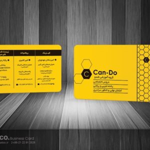 کارت ویزیت pvc - داتکو - 5750