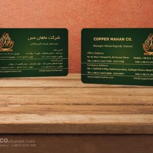 کارت ویزیت pvc - داتکو - 5758