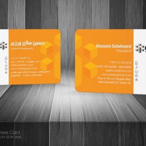 کارت ویزیت pvc - داتکو - 5788