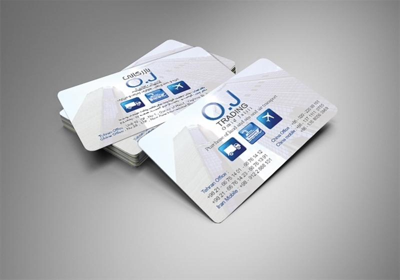 کارت ویزیت pvc - داتکو - 5806