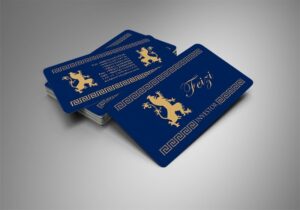 کارت ویزیت pvc - داتکو - 5846