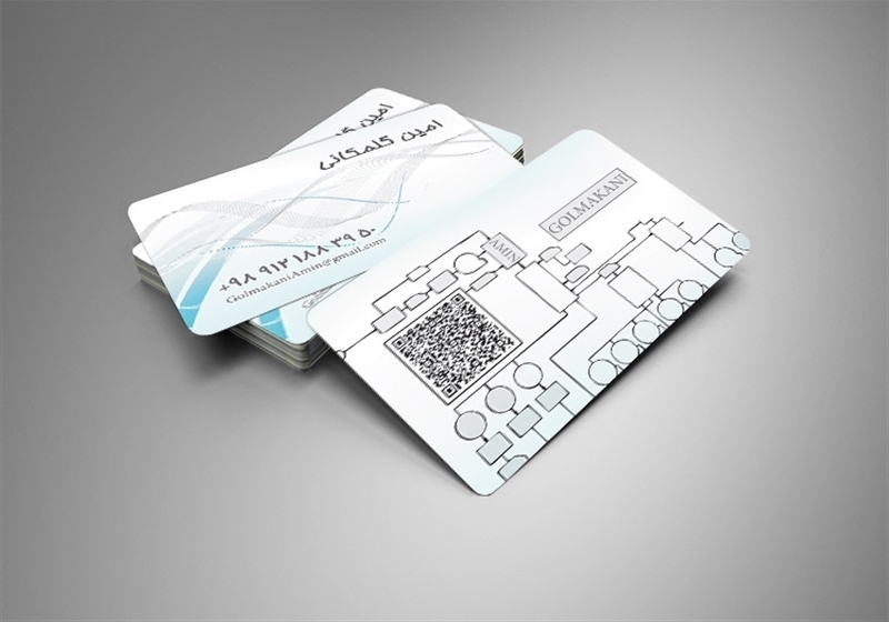 کارت ویزیت pvc - داتکو - 5866