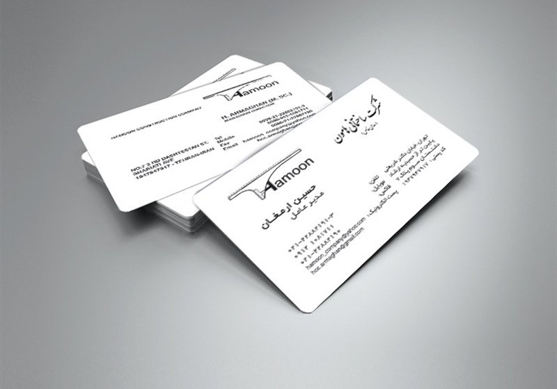 کارت ویزیت pvc - داتکو - 5886