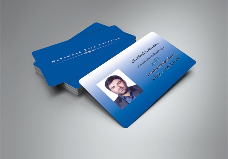 کارت ویزیت pvc - داتکو - 5968