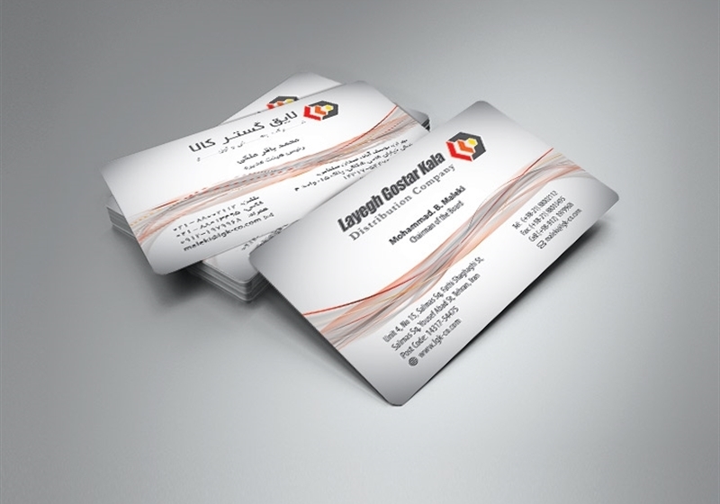 کارت ویزیت pvc - داتکو - 5972