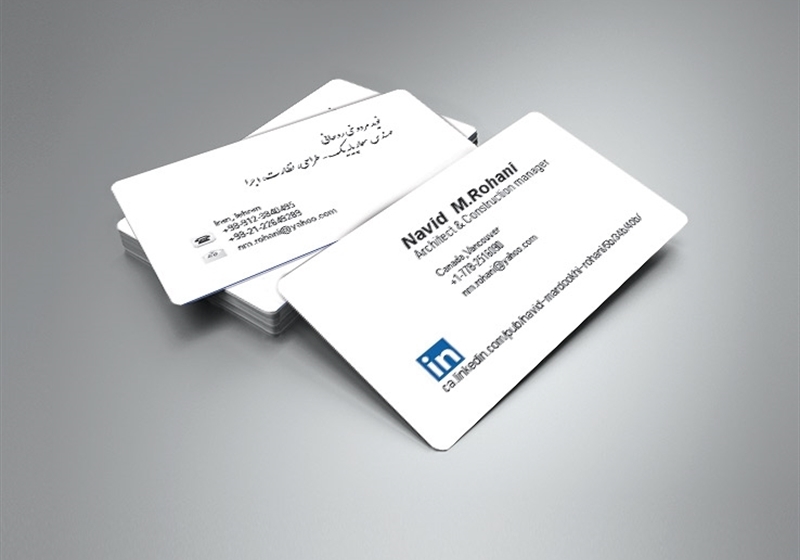 کارت ویزیت pvc - داتکو - 6018