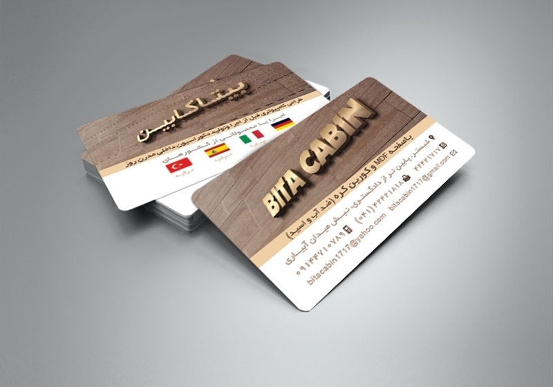 کارت ویزیت pvc - داتکو - 6028