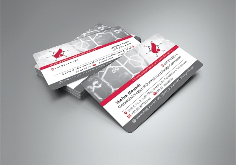 کارت ویزیت pvc - داتکو - 6041