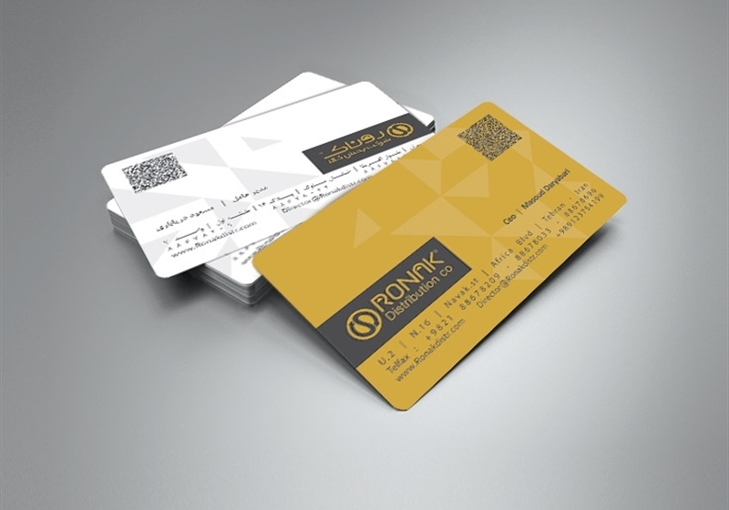 کارت ویزیت pvc - داتکو - 6079