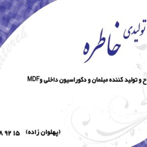 کارت ویزیت pvc - داتکو - 2306