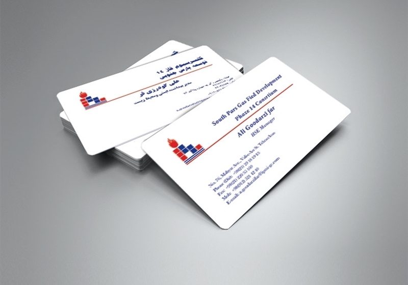 کارت ویزیت pvc - داتکو - 6153