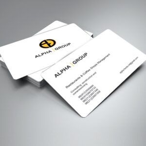 کارت ویزیت pvc - داتکو - 6183