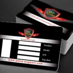 کارت ویزیت pvc - داتکو - 6229