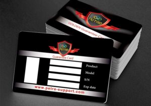 کارت ویزیت pvc - داتکو - 6229