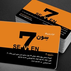 کارت ویزیت pvc - داتکو - 6231