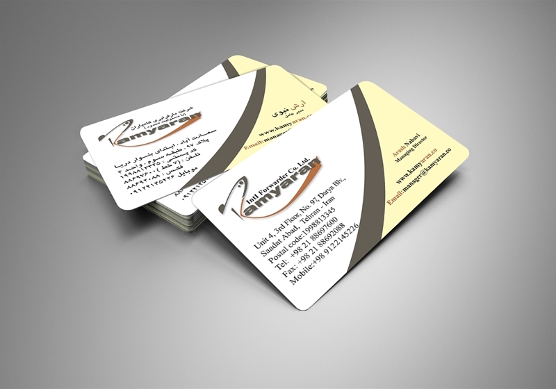 کارت ویزیت pvc - داتکو - 6235