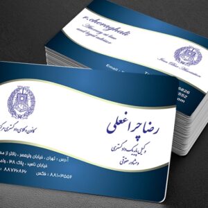کارت ویزیت pvc - داتکو - 6253