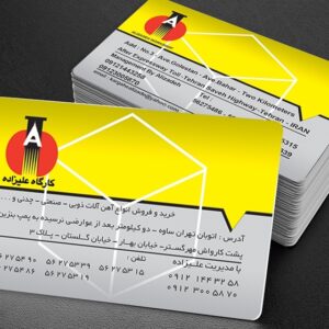 کارت ویزیت pvc - داتکو - 6257
