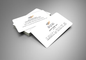 کارت ویزیت pvc - داتکو - 6263