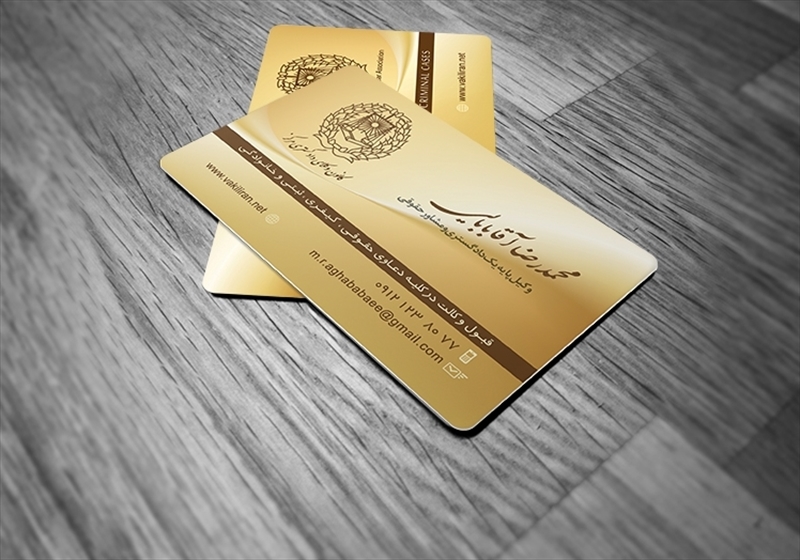 کارت ویزیت pvc - داتکو - 6269