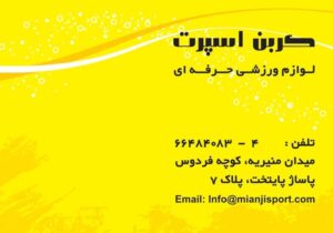 کارت ویزیت pvc - داتکو - 2324