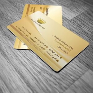 کارت ویزیت pvc - داتکو - 6337