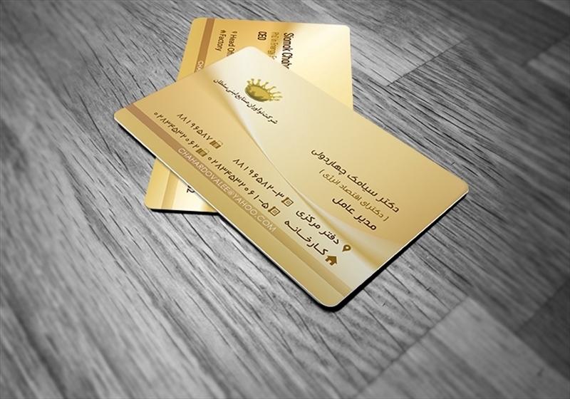 کارت ویزیت pvc - داتکو - 6337