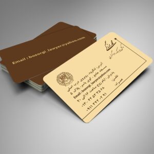 کارت ویزیت pvc - داتکو - 6341