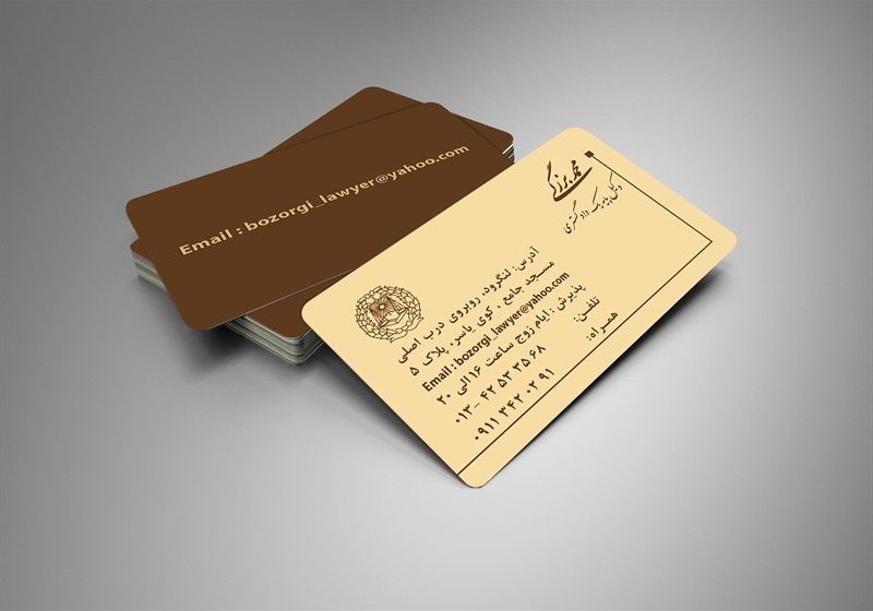 کارت ویزیت pvc - داتکو - 6341