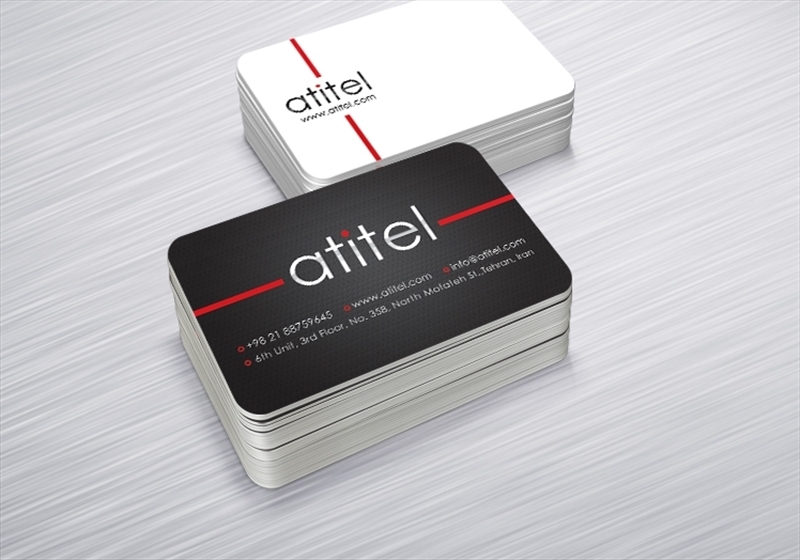 کارت ویزیت pvc - داتکو - 6367