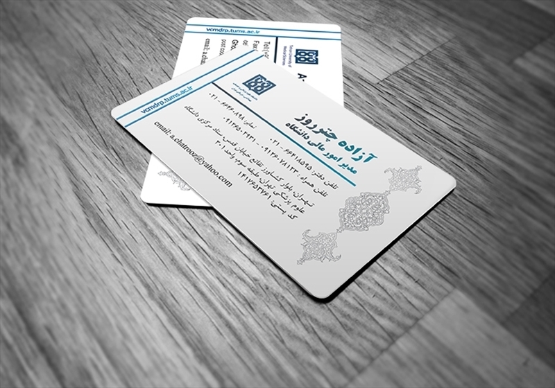 کارت ویزیت pvc - داتکو - 6376