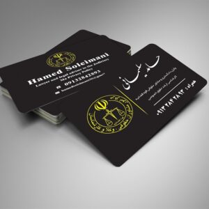 کارت ویزیت pvc - داتکو - 6380