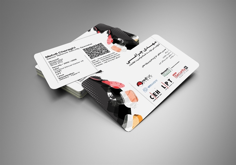 کارت ویزیت pvc - داتکو - 6478