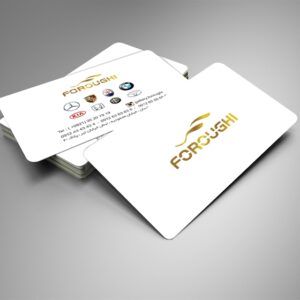 کارت ویزیت pvc - داتکو - 6506