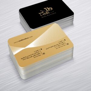 کارت ویزیت pvc - داتکو - 6513