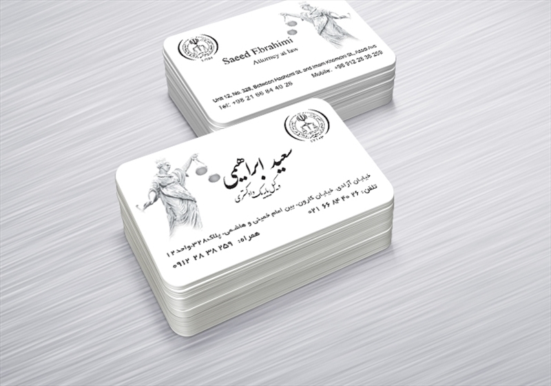 کارت ویزیت pvc - داتکو - 6519