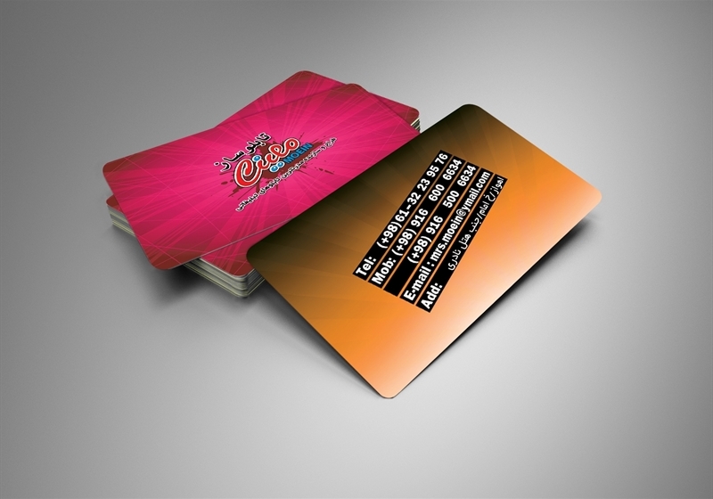 کارت ویزیت pvc - داتکو - 6535