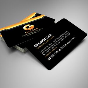 کارت ویزیت pvc - داتکو - 6569