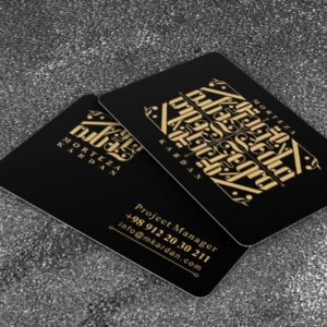 کارت ویزیت pvc - داتکو - 6677