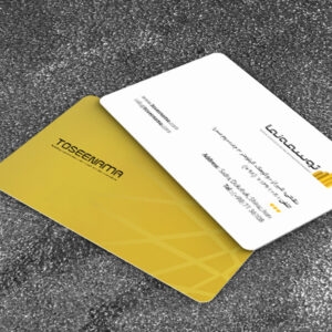 کارت ویزیت pvc - داتکو - 6691