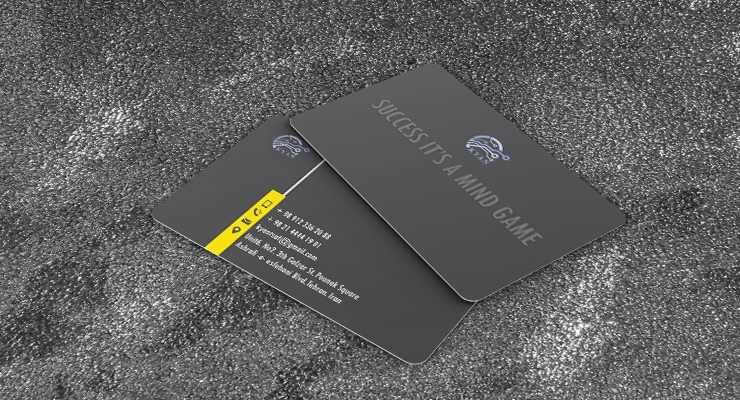 کارت ویزیت pvc - داتکو - 6705