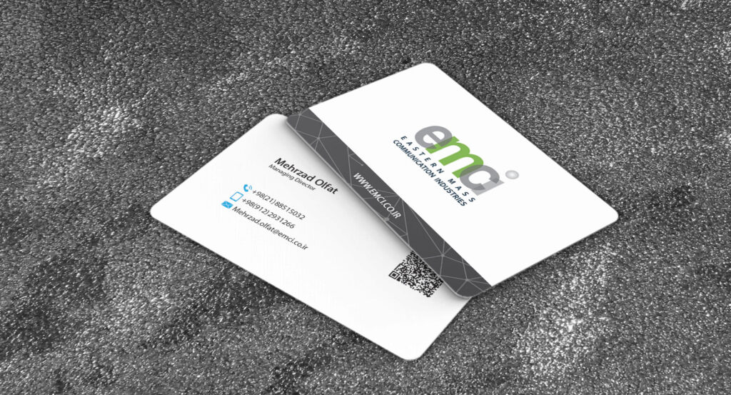 کارت ویزیت pvc - داتکو - 6753