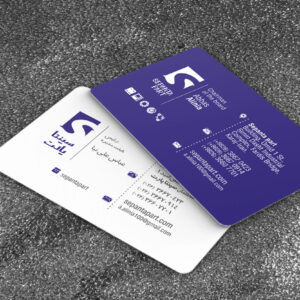 کارت ویزیت pvc - داتکو - 6787