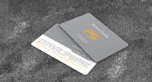 کارت ویزیت pvc - داتکو - 6795