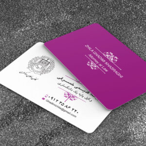 کارت ویزیت pvc - داتکو - 6803